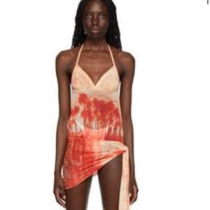 Jean Paul gaultier mesh dress